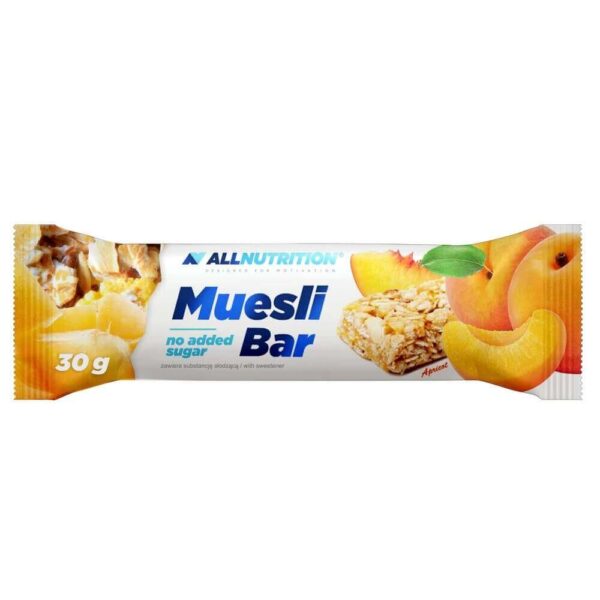 Allnutrition Muesli Bar Morela bez dodatku cukru 30g