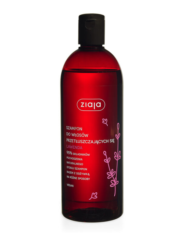 Ziaja shampoo for oily hair lavender