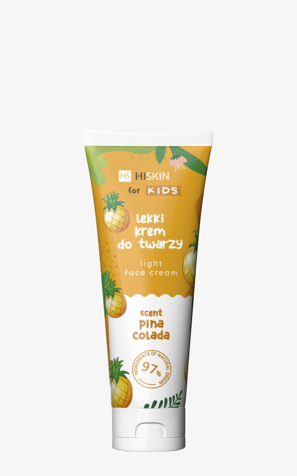 Hiskin Kids light face cream pina colada