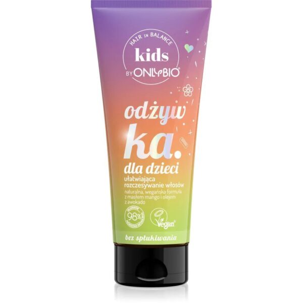 OnlyBio Kids Leave-in Conditioner for Easy Combing