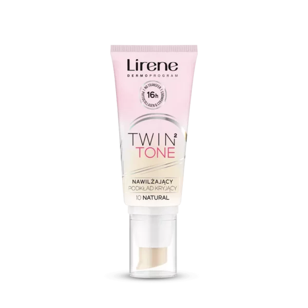 Lirene TWIN 2 TONE Moisturizing Covering Foundation 10 Natural