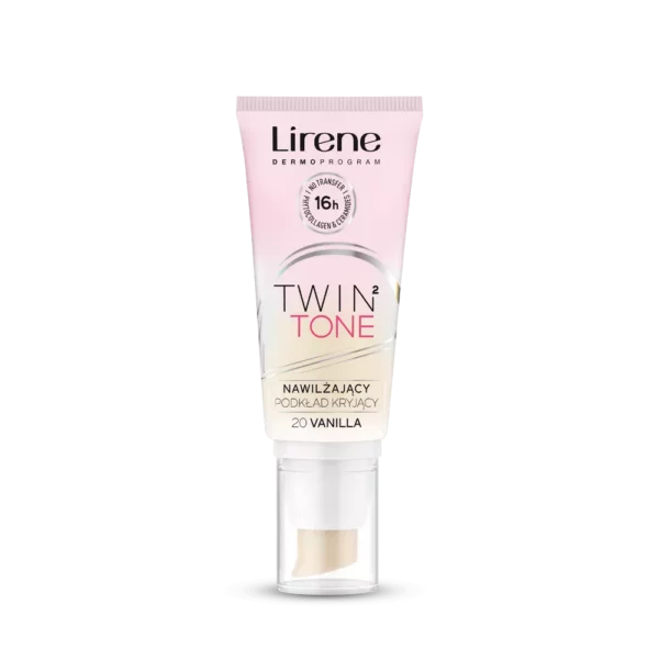 Lirene TWIN 2 TONE Moisturizing Covering Foundation 20 Vanilla