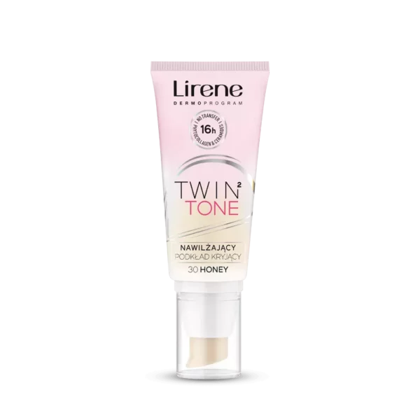 Lirene TWIN 2 TONE Moisturizing Covering Foundation 30 Honey