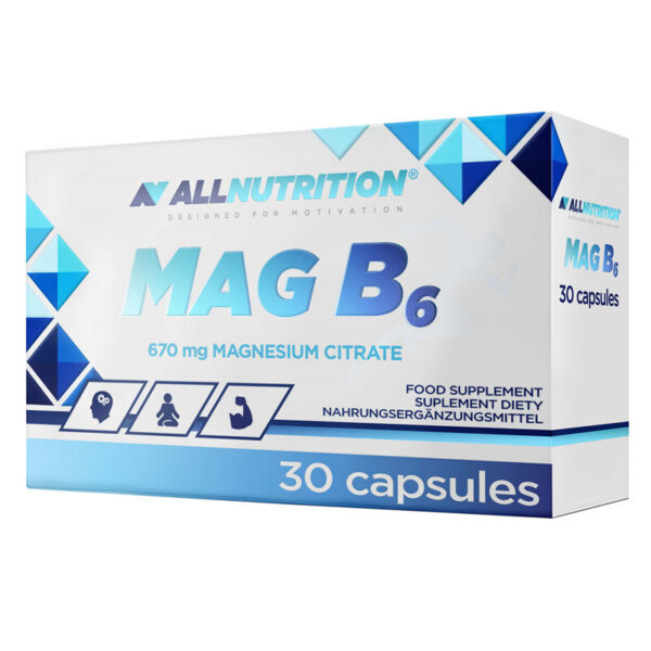 Allnutrition Mag B6 670 mg Magnesium Citrate Vitamin B6