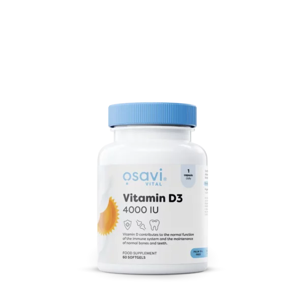 Osavi Vitamin D3 4000 IU softgels