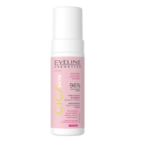 Eveline Cica Skin Moisturizing Light Face Wash Foam