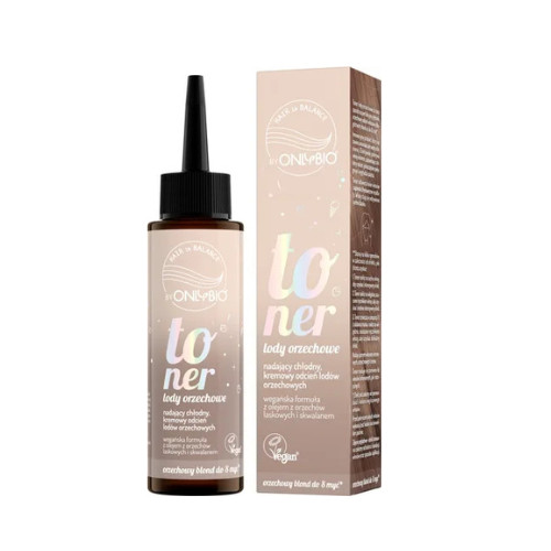 OnlyBio Walnut Ice Cream Toner that gives a cool creamy shade of nut ice cream