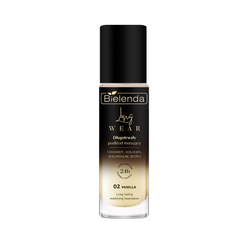 Bielenda Long Wear Long-lasting Mattifying Foundation 02 Vanilla
