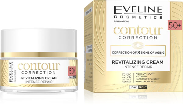 Eveline Contour Correction Revitalizing Intensive Regenerating Cream 50+ for Day and Night