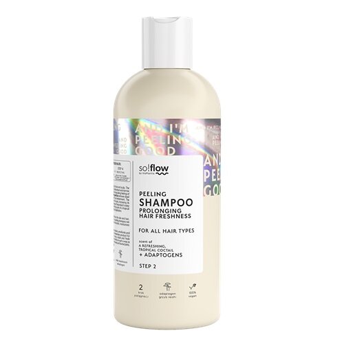 So!Flow Peeling Shampoo Extending Freshness for All Hair Types