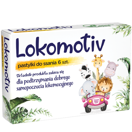 Lokomotiv Lozenges for Children in Motion Sickness 6 Tablets