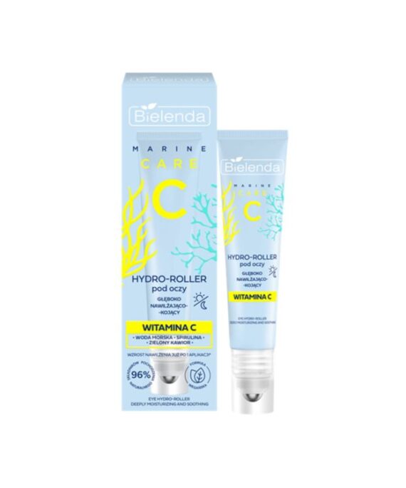 Bielenda C Marine Care Deeply Moisturizing and Soothing Hydro-Roller Under Eyes with Vitamin C