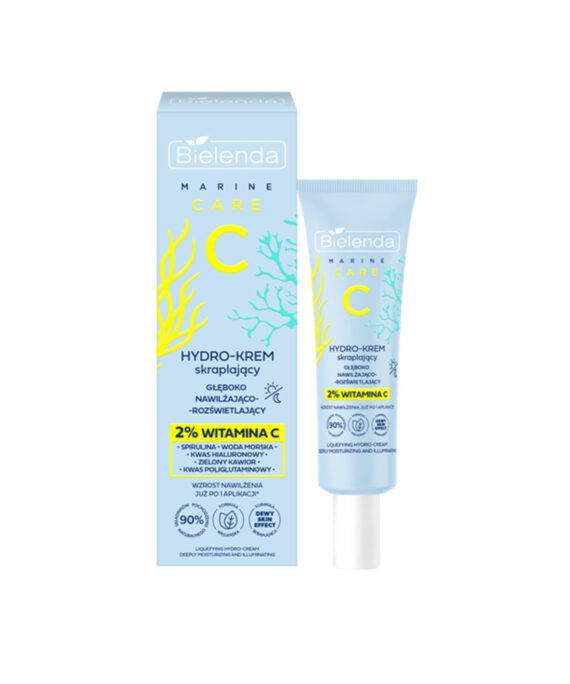Bielenda C Marine Care Hydro-Condensing Cream Deeply Moisturizing and Brightening with Vitamin C