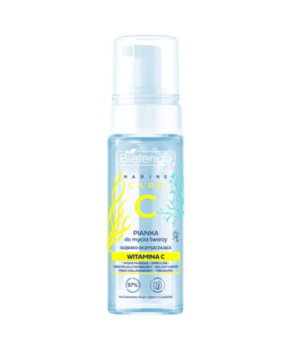 Bielenda C Marine Care Deep Cleansing Face Wash Foam with Vitamin C