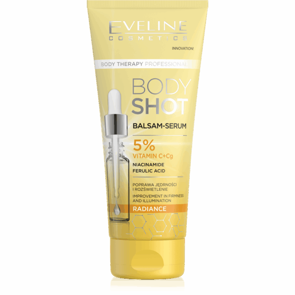 Eveline Therapy Professional Body Shot Illuminating Balm-Serum 5% Vitamin C and Cg Complex