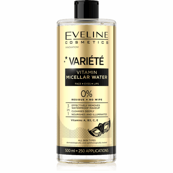 Eveline Variete Vitamin Micellar Fluid for All Skin Types