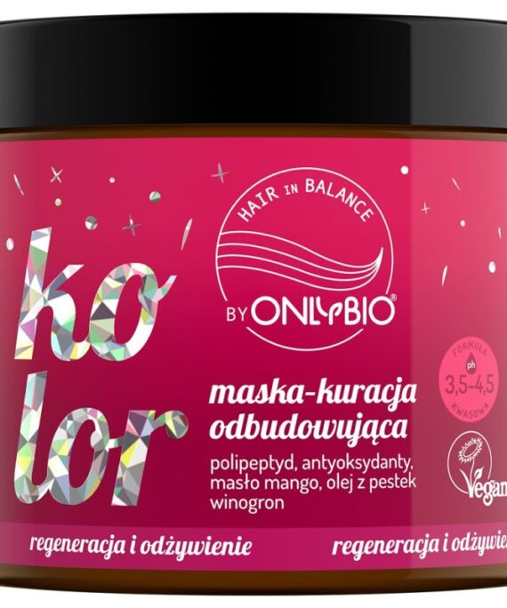 OnlyBio Hair in Balance Color Mask - Regenerating Treatment