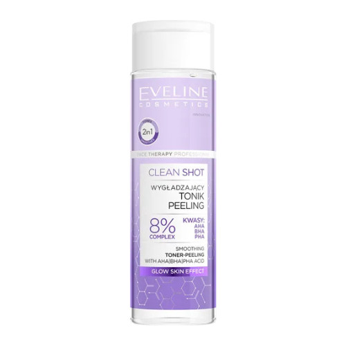 Eveline Face Therapy Professional Clean Shot Smoothing tonic peeling