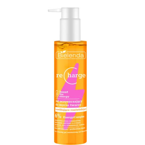 Bielenda Recharge Moisturizing and Brightening Face Washing Gel