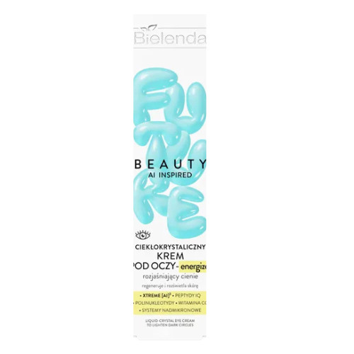 Bielenda Future Beauty AI Inspired Energizer Brightening Dark Circles Liquid Crystal Eye Cream
