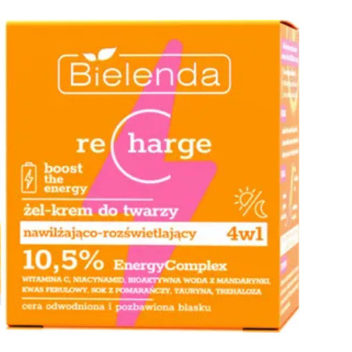 Bielenda Recharge Moisturizing and illuminating face gel-cream