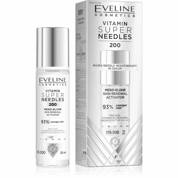 Eveline Super Needles Vitamin 200 Meso-Elixir Skin Renewal Activator