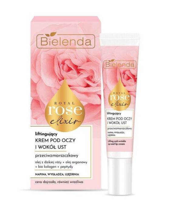 Bielenda Royal Rose Elixir Anti-Wrinkle Lifting Eye and Mouth Cream