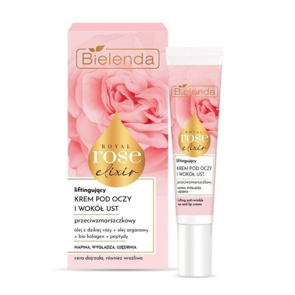 Bielenda Royal Rose Elixir Anti-Wrinkle Lifting Eye and Mouth Cream