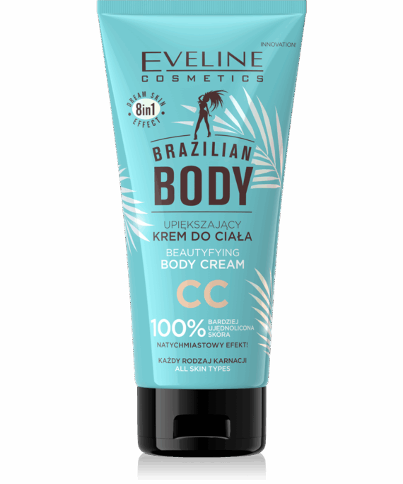 Eveline Brazilian Body Beautifying CC Body Cream for all Skin Types