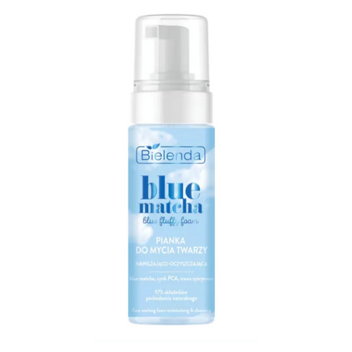 Bielenda Blue Matcha Moisturizing and Cleansing Facial Cleansing Foam