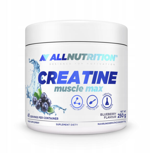 Allnutrition Creatine Muscle Max Creatine Monohydrate Berry 250g