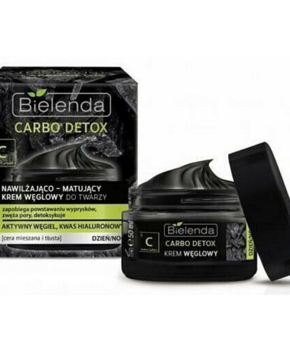 Bielenda Carbo Detox Moisturizing and Mattifying Face Cream