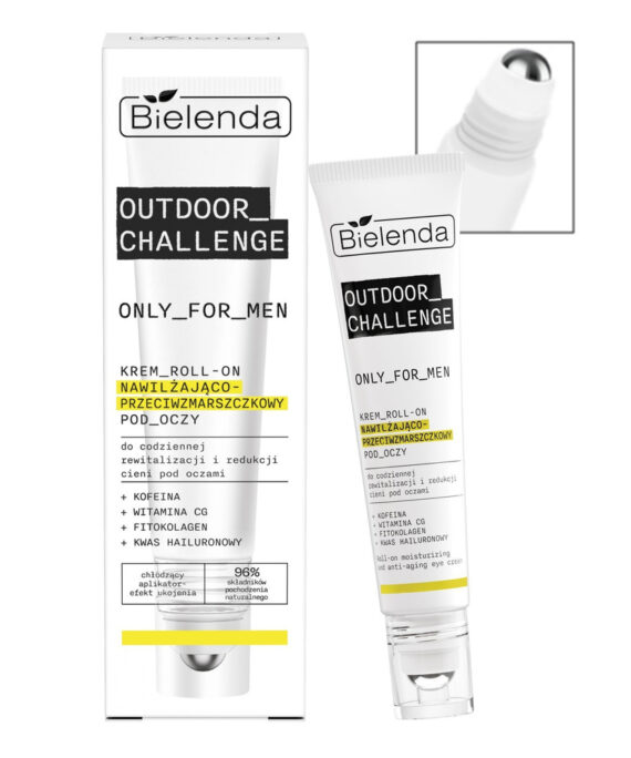 Bielenda Only for Men Outdoor Challenge Moisturizing Anti-Wrinkle Roll-On Eye Cream
