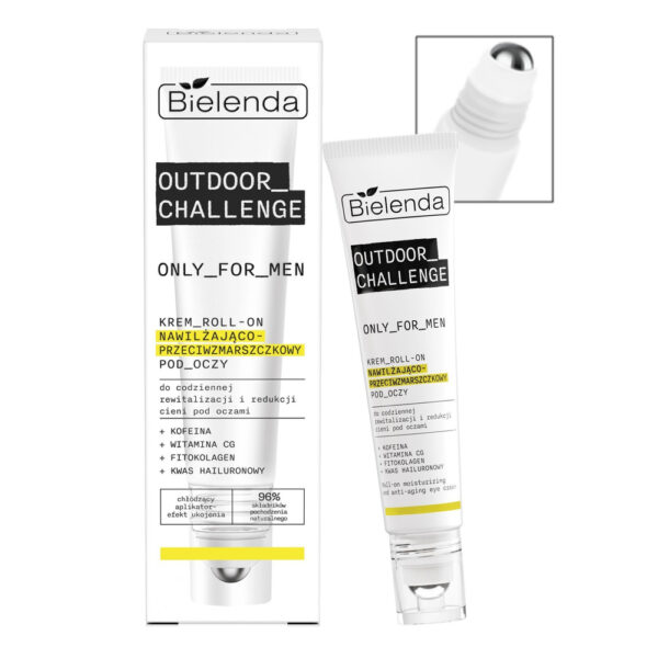 Bielenda Only for Men Outdoor Challenge Moisturizing Anti-Wrinkle Roll-On Eye Cream