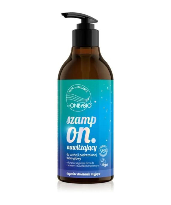 OnlyBio Hair Balance szampon nawilżający 400 ml
